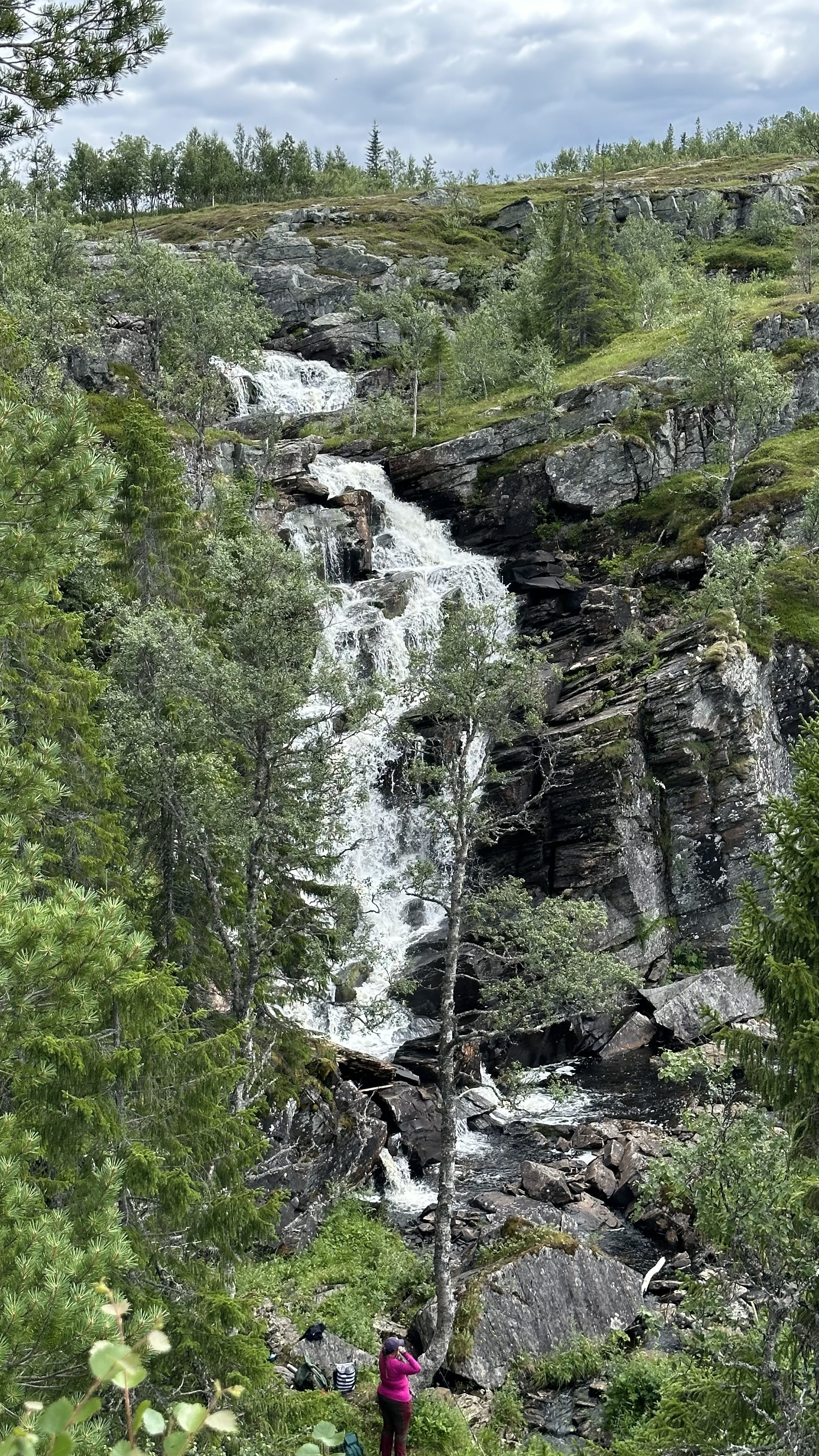 Vattenfallet Lilla Brudslöjan